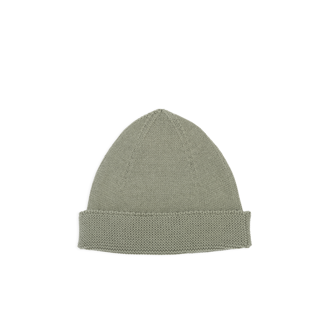 Cappellino neonato in maglia-Verde - IL CASSETTO DEL BEBÈ