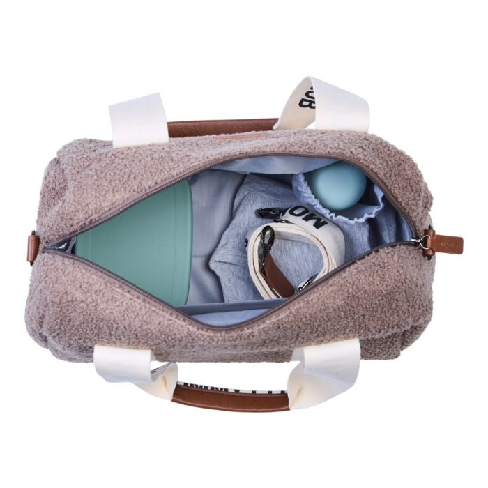 MOMMY CLUB BORSA PASSEGGINO FASCIATOIO-TEDDY SOFT BROWN
