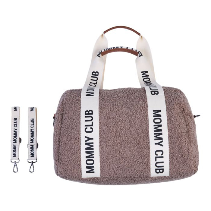 MOMMY CLUB BORSA PASSEGGINO FASCIATOIO-TEDDY SOFT BROWN