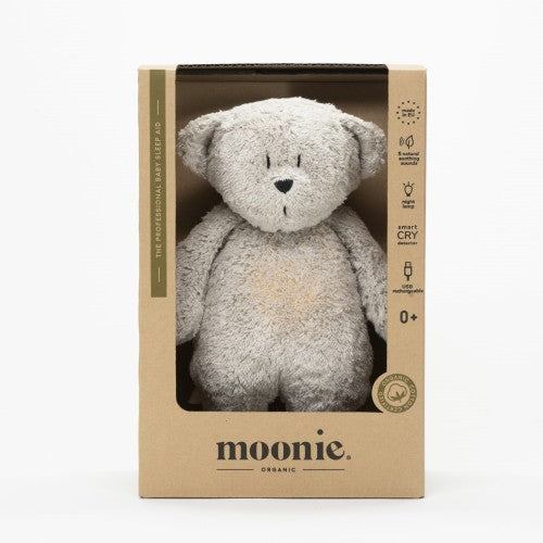 Orsetto multifunzionale Gray nature-MOONIE - IL CASSETTO DEL BEBÈ