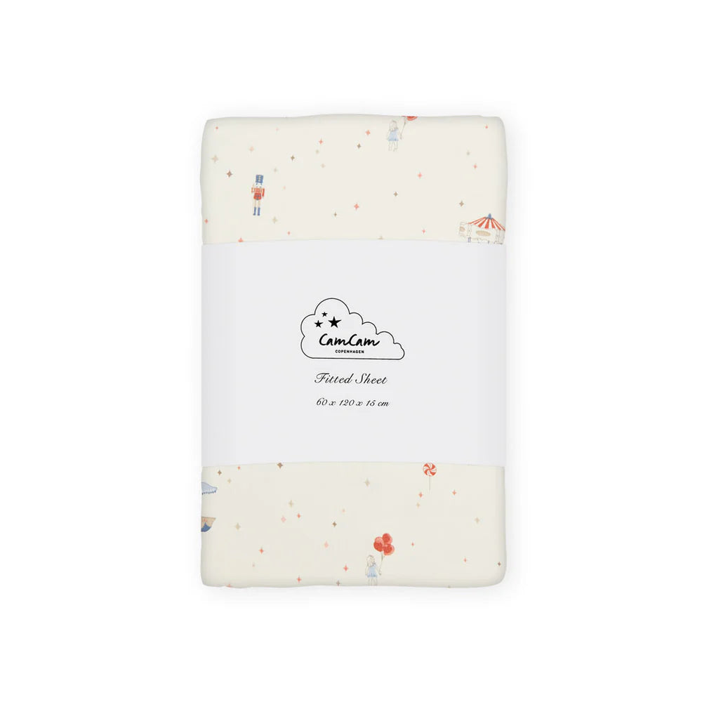 Lenzuolo con angoli-Lettino 60x120-Carousel
