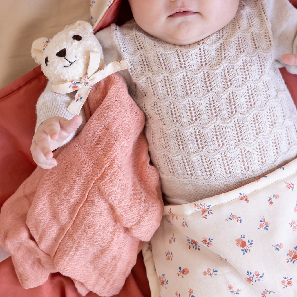 Doudou Coniglietto in Cotone Organico Certificato
