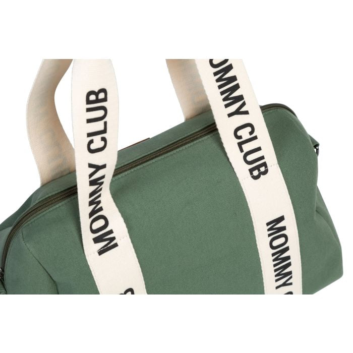 MOMMY CLUB BORSA PASSEGGINO FASCIATOIO-CANVAS GREEN