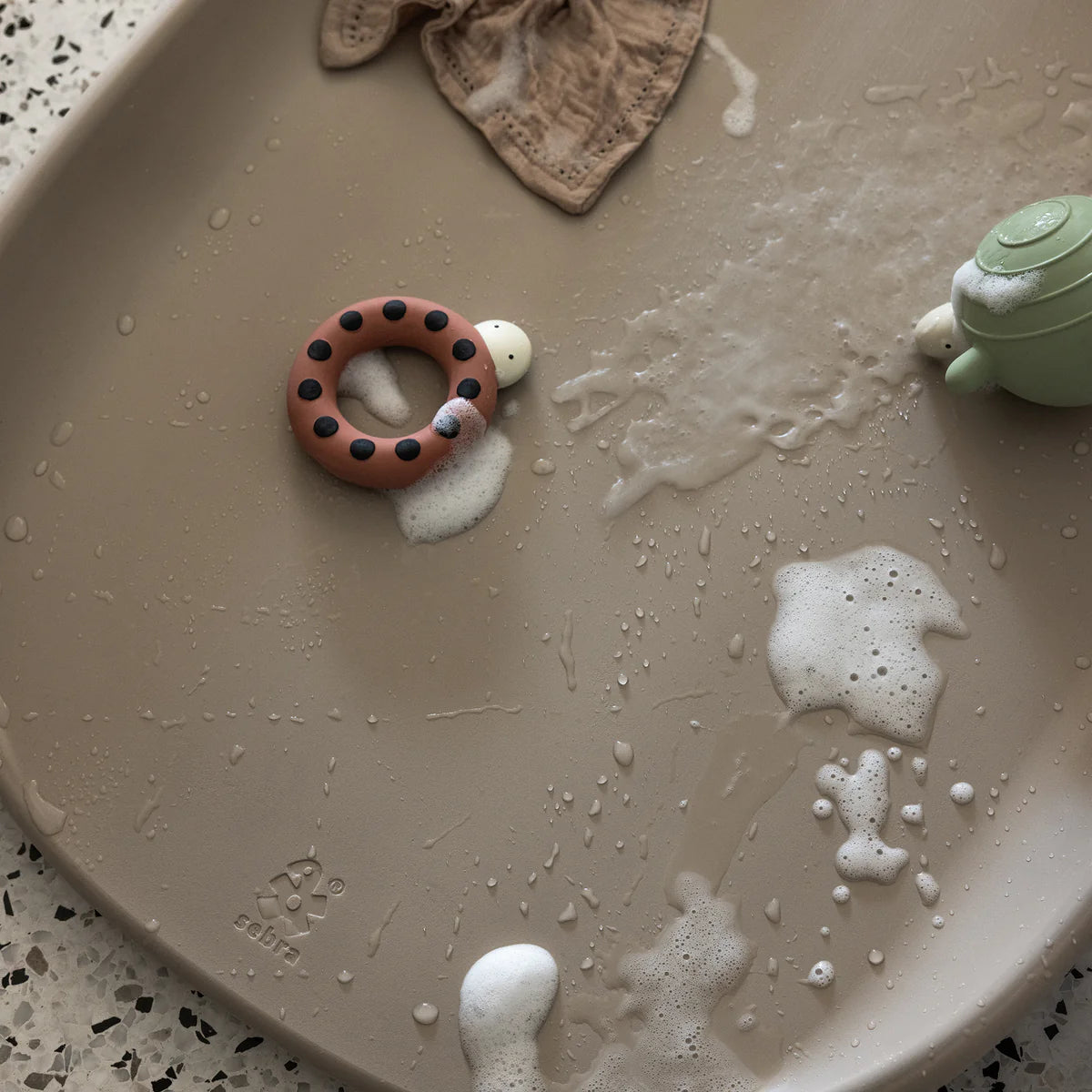 MATERASSO fasciatoio PUSLE PLUS SEBRA tortora - IL CASSETTO DEL BEBÈ