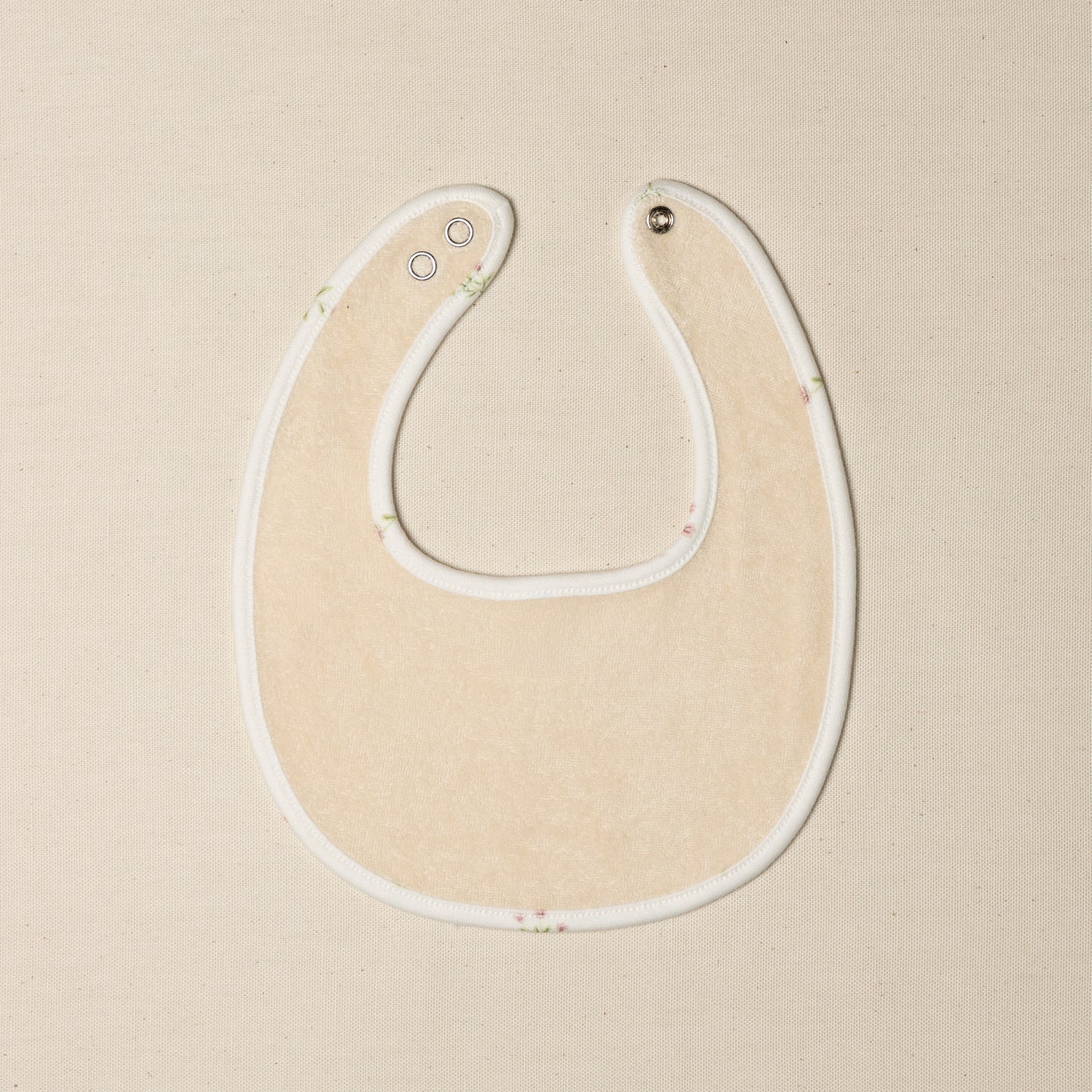 Bavaglino double face in cotone organico