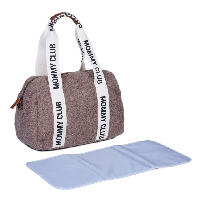 MOMMY CLUB BORSA PASSEGGINO FASCIATOIO-TEDDY SOFT BROWN