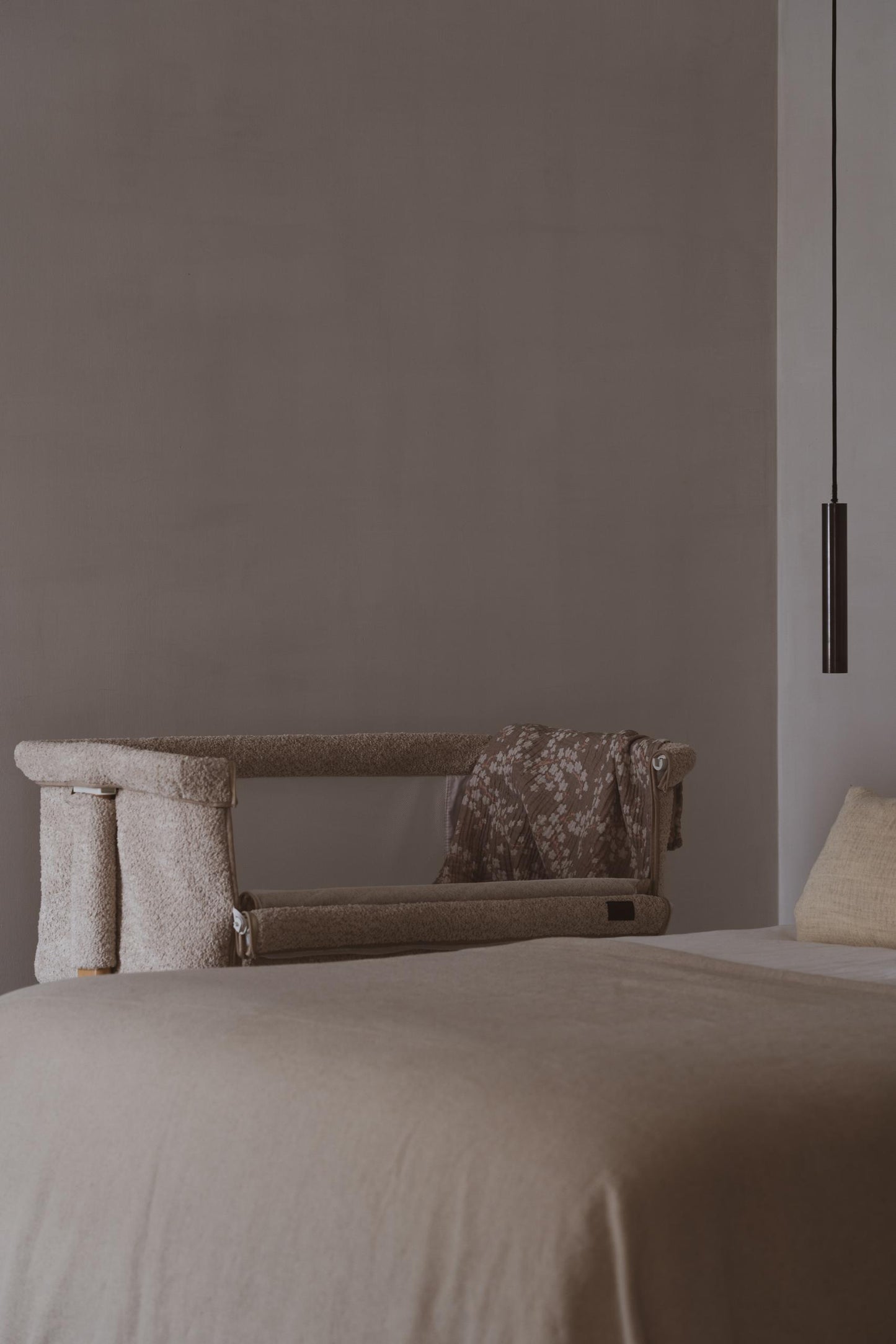 Culla next to me con ruote da attaccare al letto r