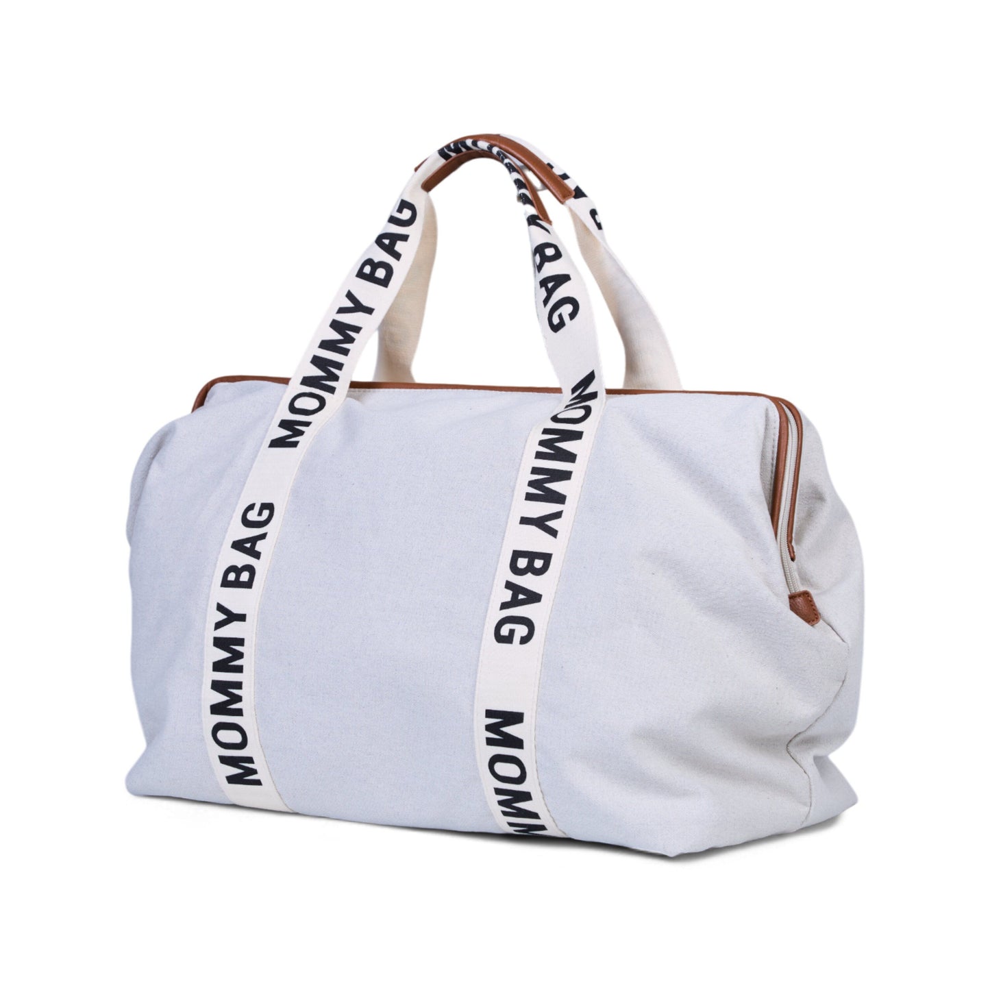 MOMMY BAG ® NURSERY BAG-CANVAS OFF WHITE - IL CASSETTO DEL BEBÈ