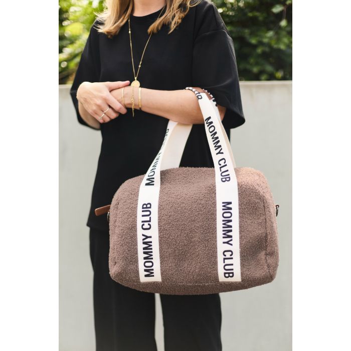 MOMMY CLUB BORSA PASSEGGINO FASCIATOIO-TEDDY SOFT BROWN
