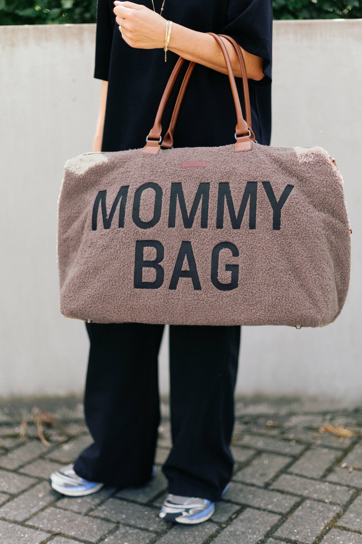 MOMMY BAG ® NURSERY BAG - TEDDY SOFT BROWN