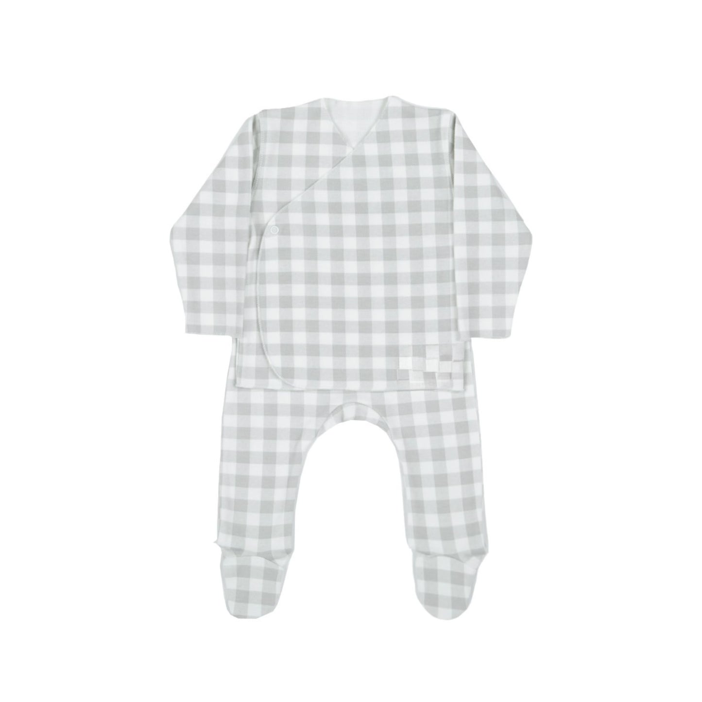 Set newborn-Vichy polvere - IL CASSETTO DEL BEBÈ