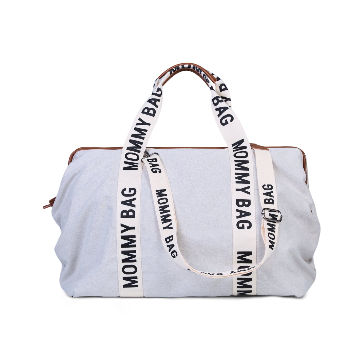 MOMMY BAG ® NURSERY BAG-CANVAS OFF WHITE - IL CASSETTO DEL BEBÈ