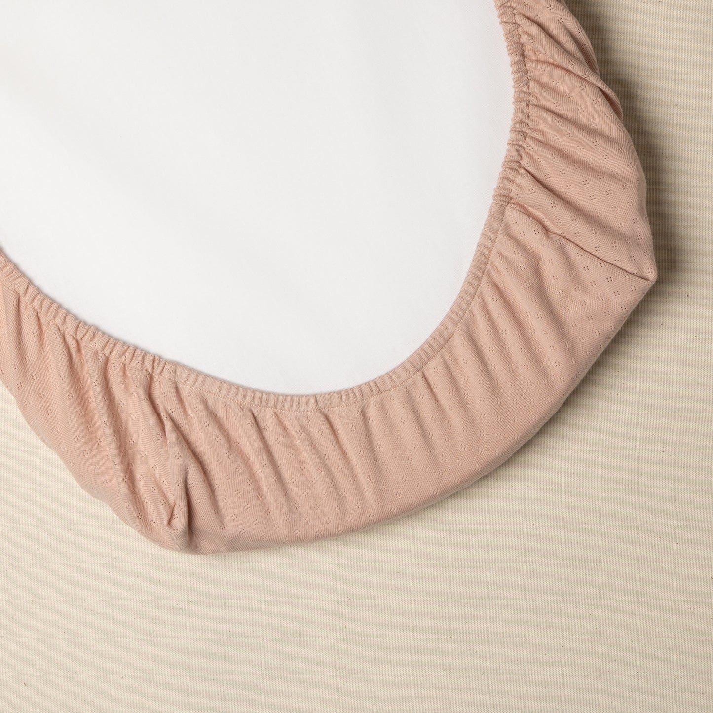 Lenzuola per culla neonato rosa in cotone