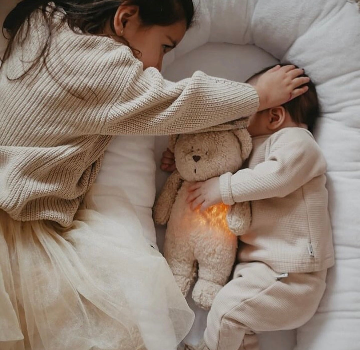 Orsetto beige MOONIE - IL CASSETTO DEL BEBÈ