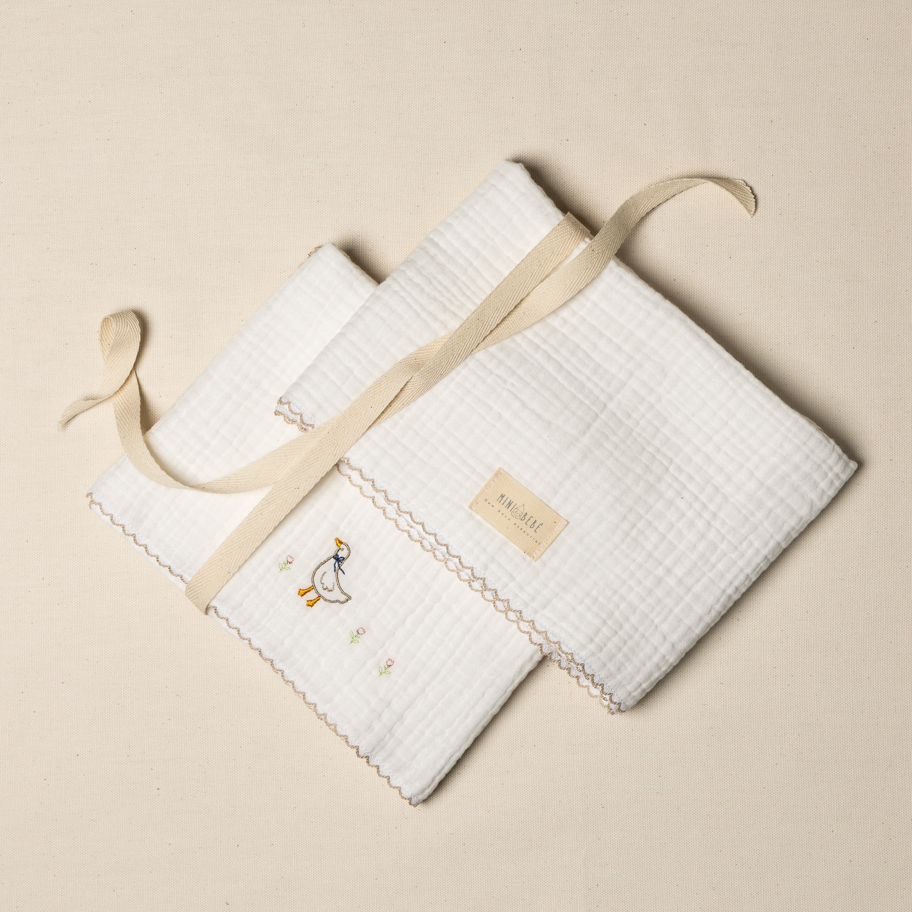 Pack da due mussole seaddle neonato