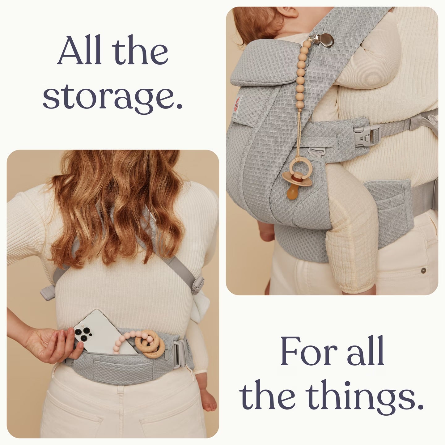 Marsupio Ergobaby Omnideluxe-Nero