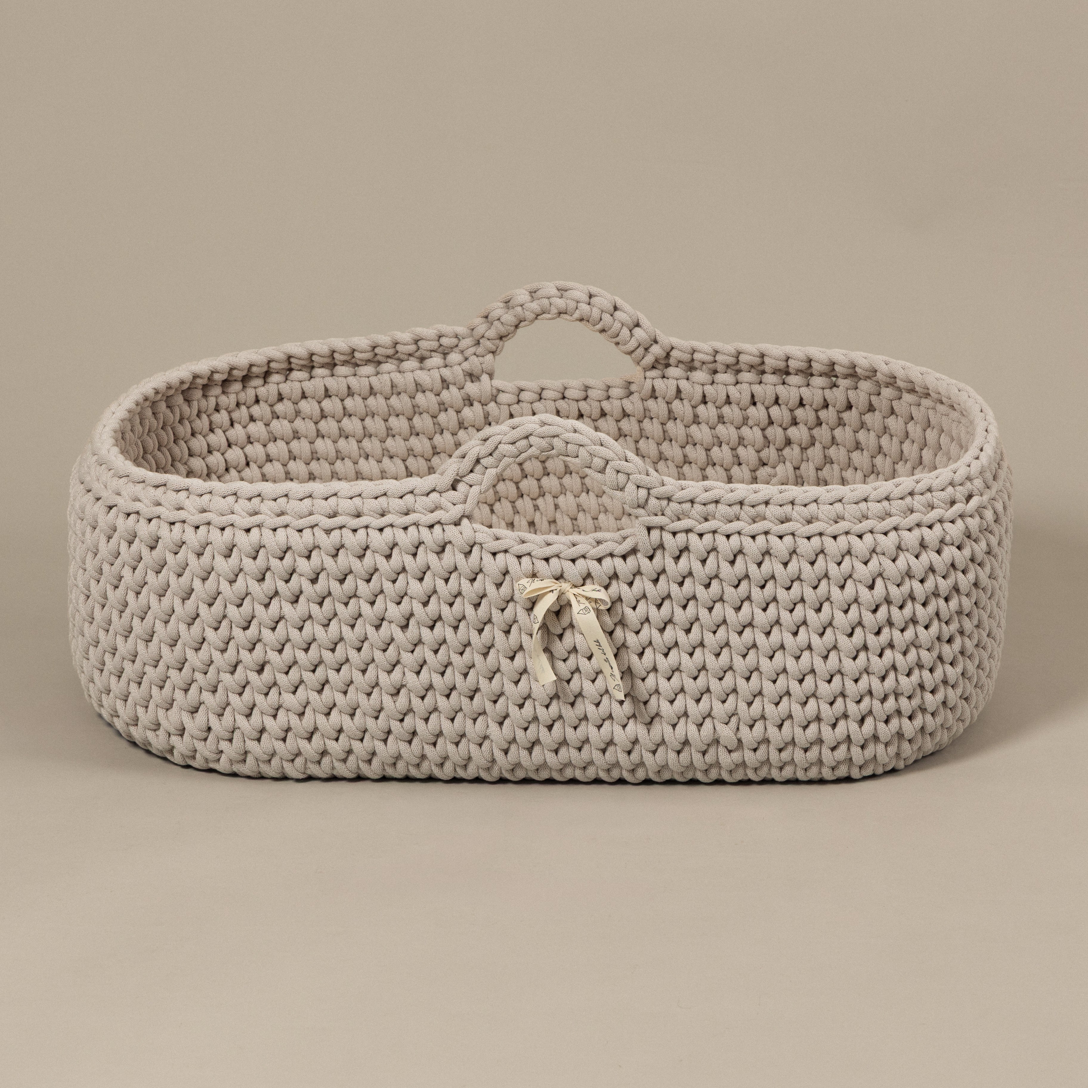 Culla Uncinetto Neonato Beige