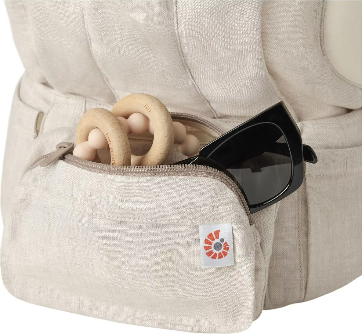 Marsupio Ergobaby Omnideluxe (New)-100% Lino