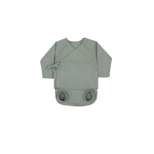 Set newborn-Verde - IL CASSETTO DEL BEBÈ 