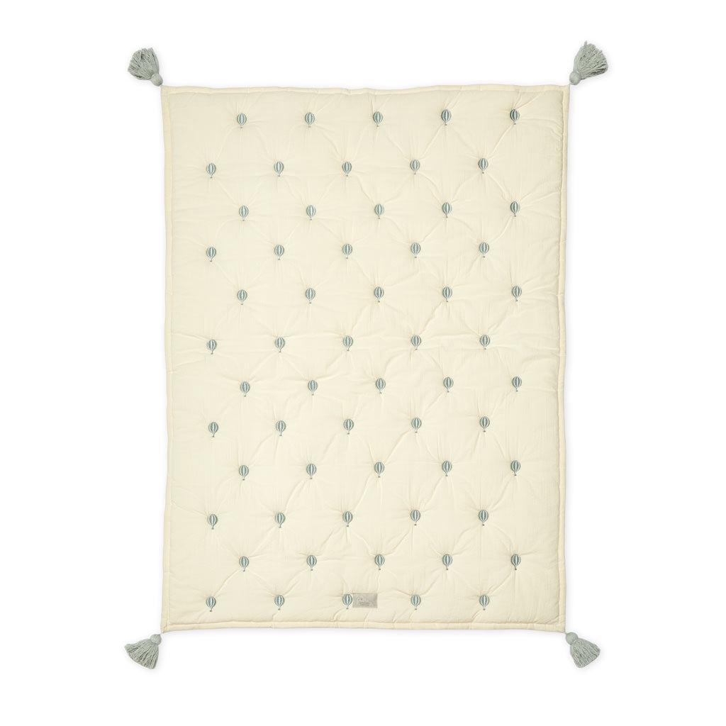 Coperta-Ricamo Mongolfiere