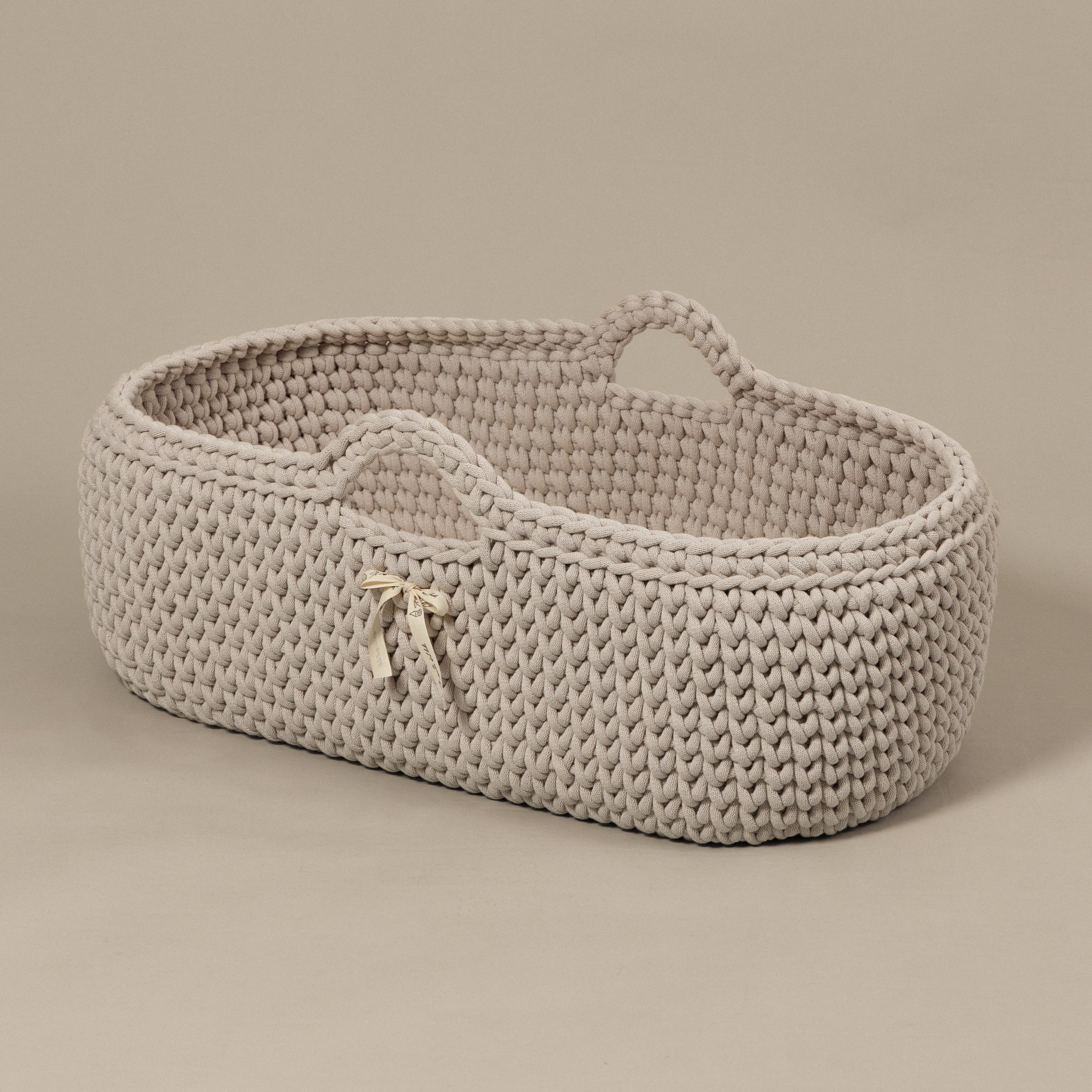 Culla Uncinetto Neonato Beige