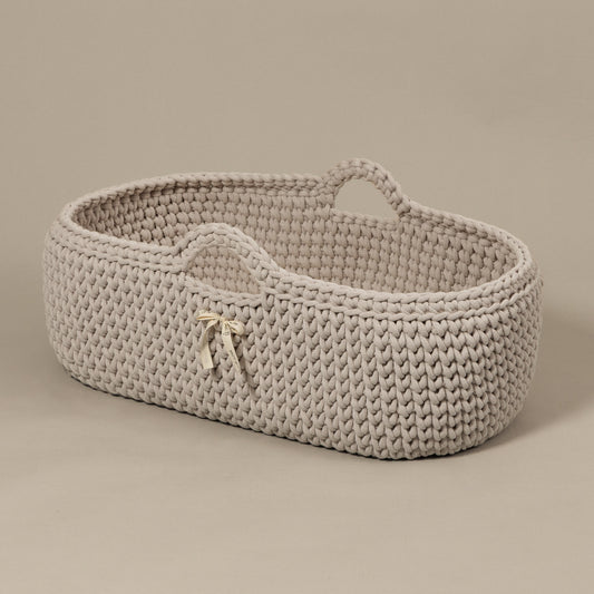 Culla Uncinetto Neonato Beige
