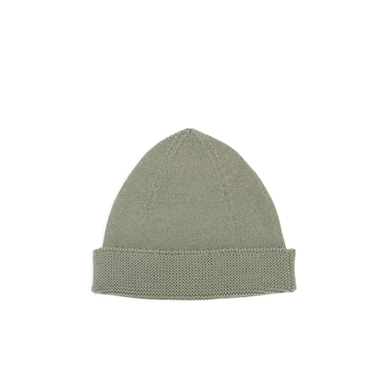 Cappellino neonato in maglia-Verde - IL CASSETTO DEL BEBÈ 