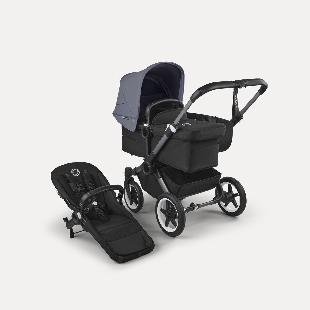Duo-Bugaboo Donkey 5 Mono Passeggino 2 in 1