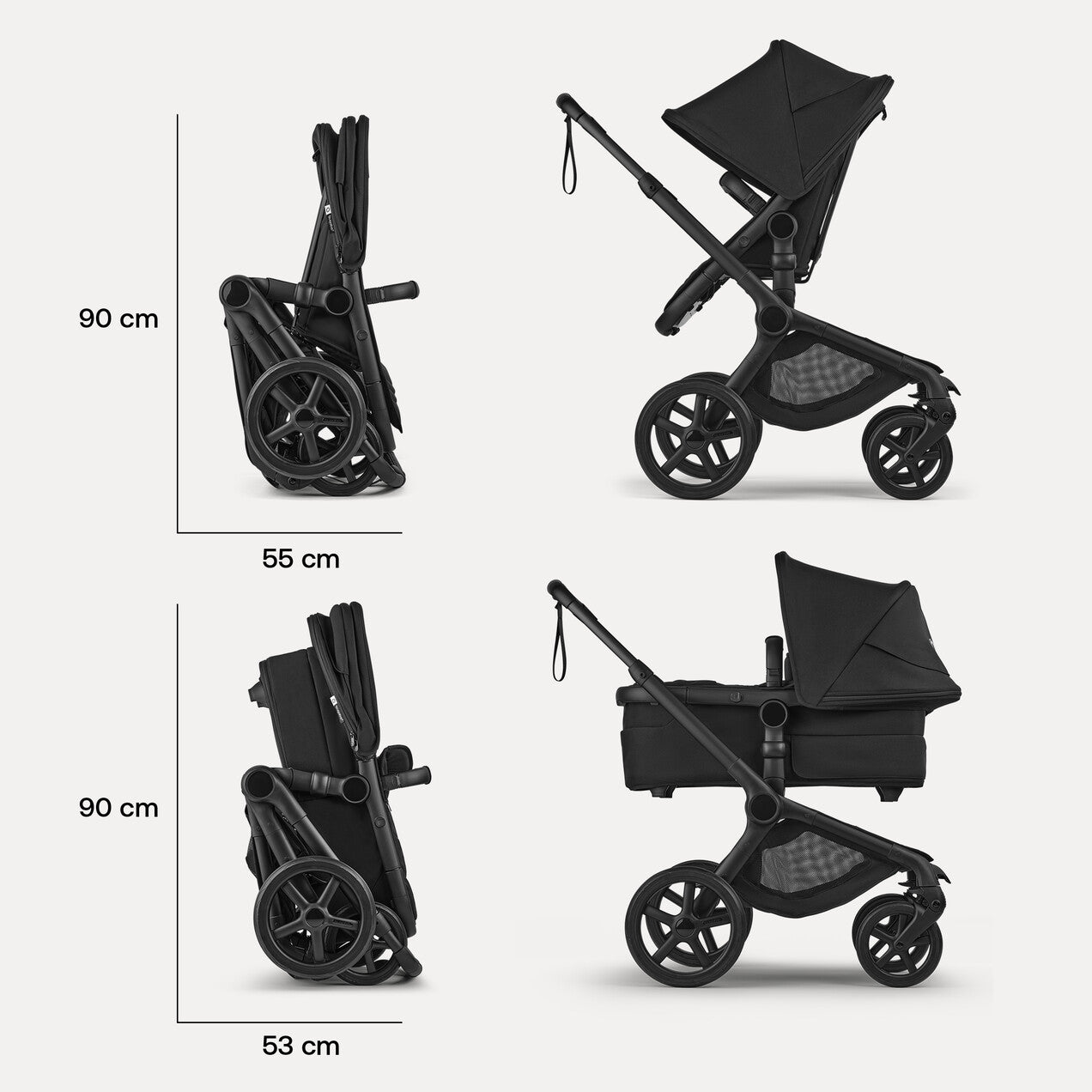 Duo-Bugaboo Fox 5 Renew Passeggino 2 in 1