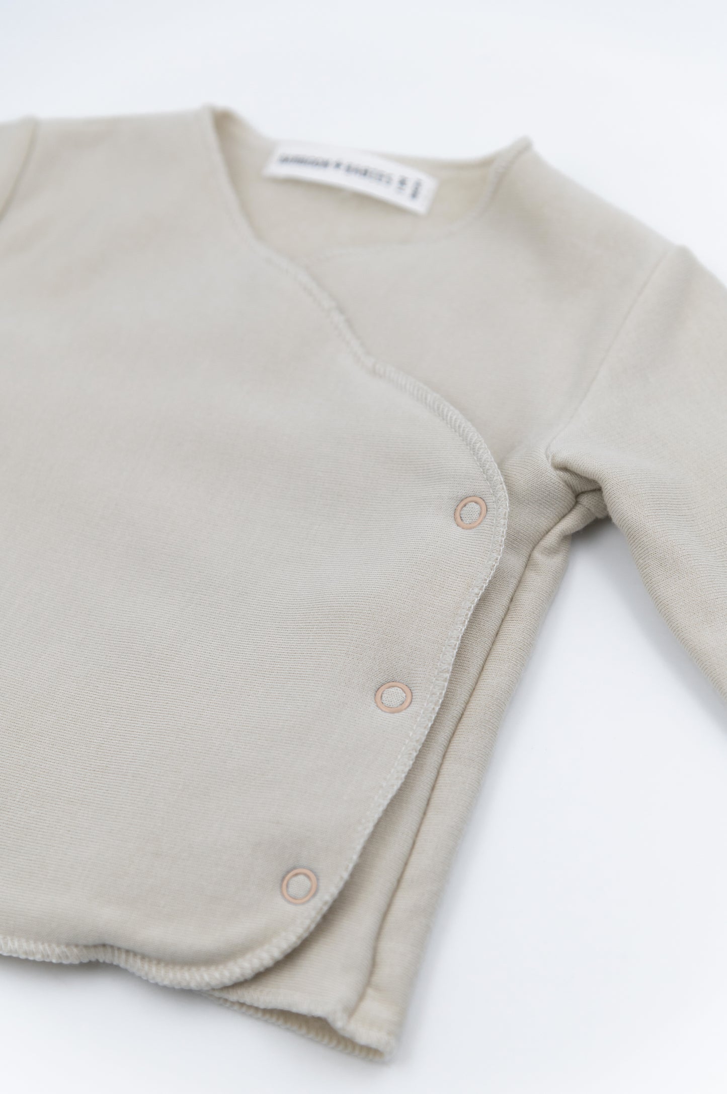 Maglia incrociata Pure Light khaki Bamboom