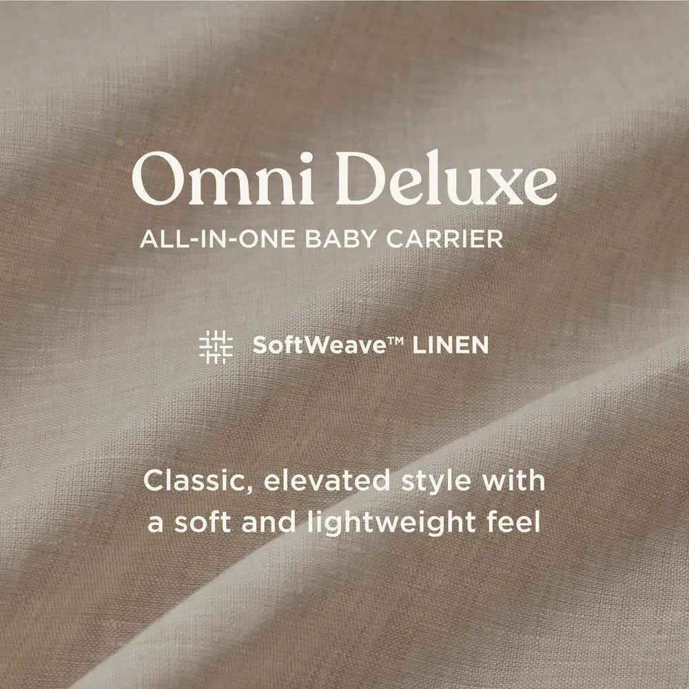 Marsupio Ergobaby Omnideluxe (New)-100% Lino
