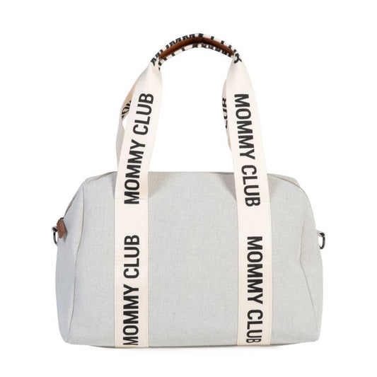 MOMMY CLUB BORSA PASSEGGINO FASCIATOIO-CANVAS ÈCRU