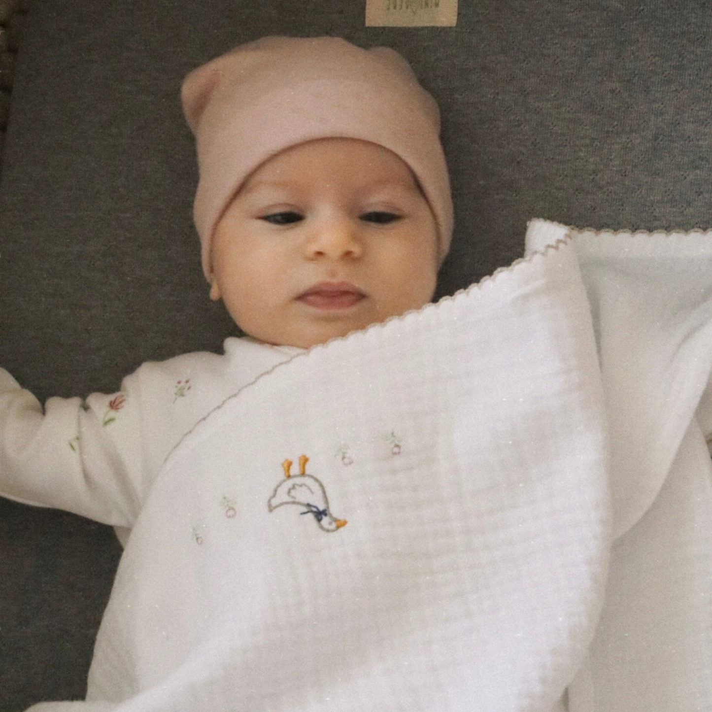 Set lenzuola culla-Bloom goose MINIBEBÈ