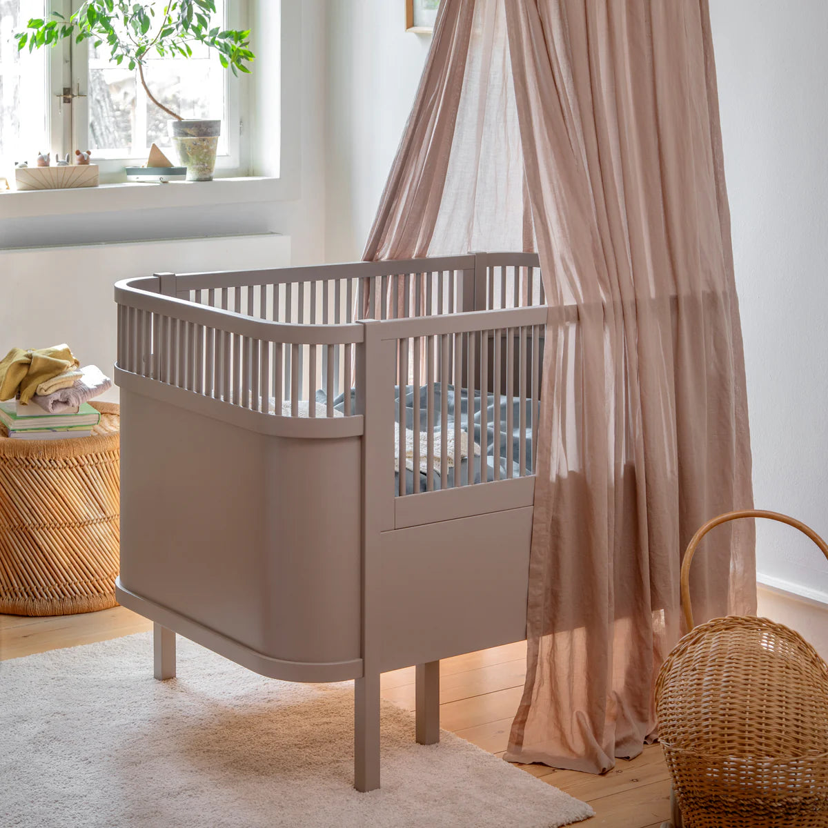 LETTO EVOLUTIVO baby & junior SEBRA tortora - IL CASSETTO DEL BEBÈ 