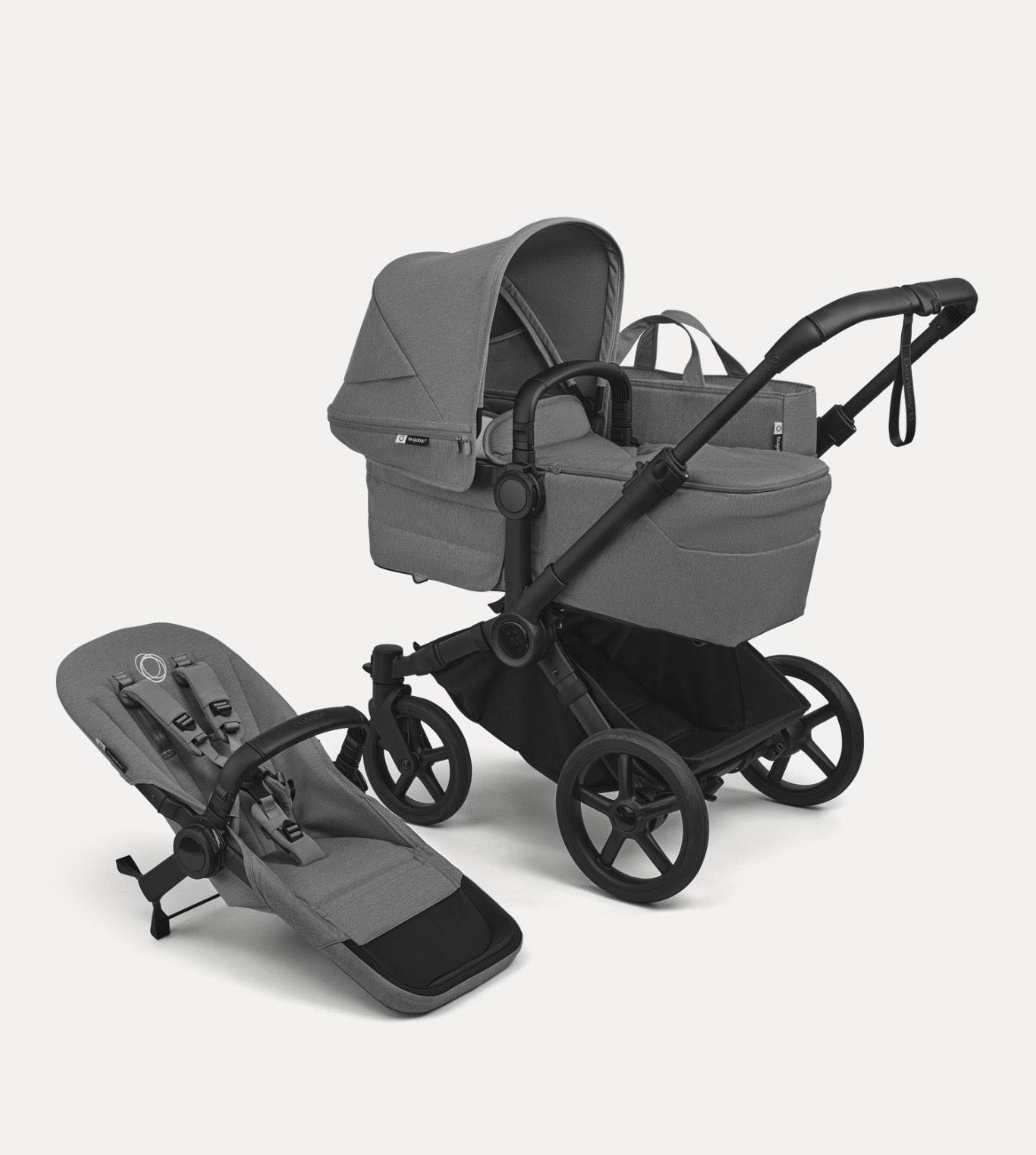 Duo-Bugaboo Donkey 6 Mono Passeggino 2 in 1