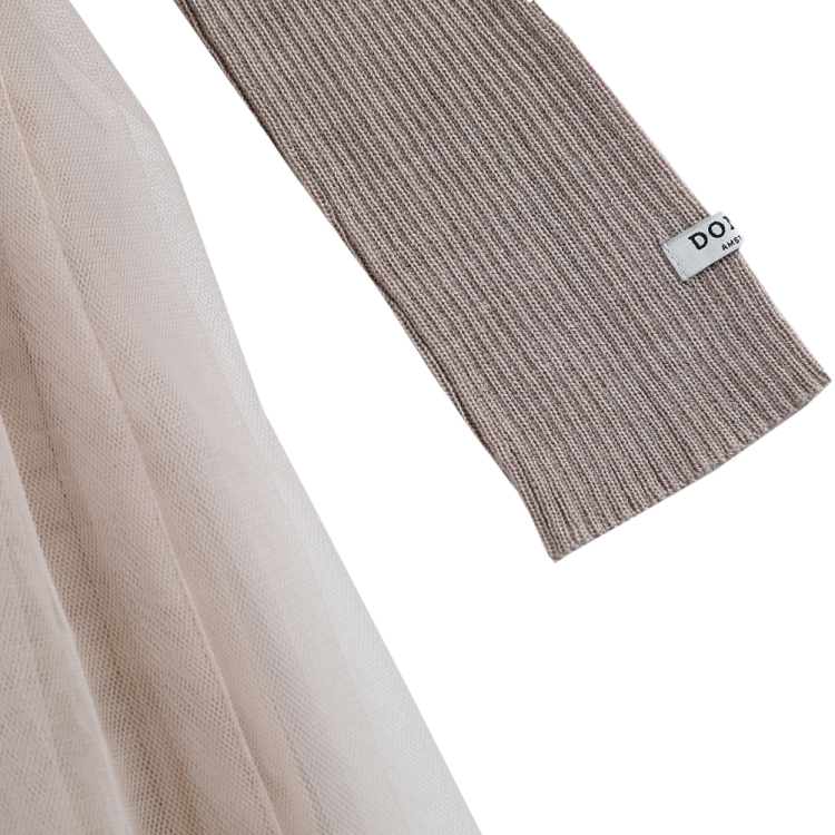 Vedtito in tulle e maglia per compleanno natale