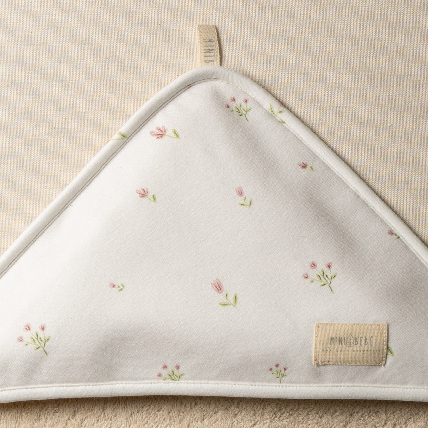 Accappatoio triangolo neonato In cotone organico