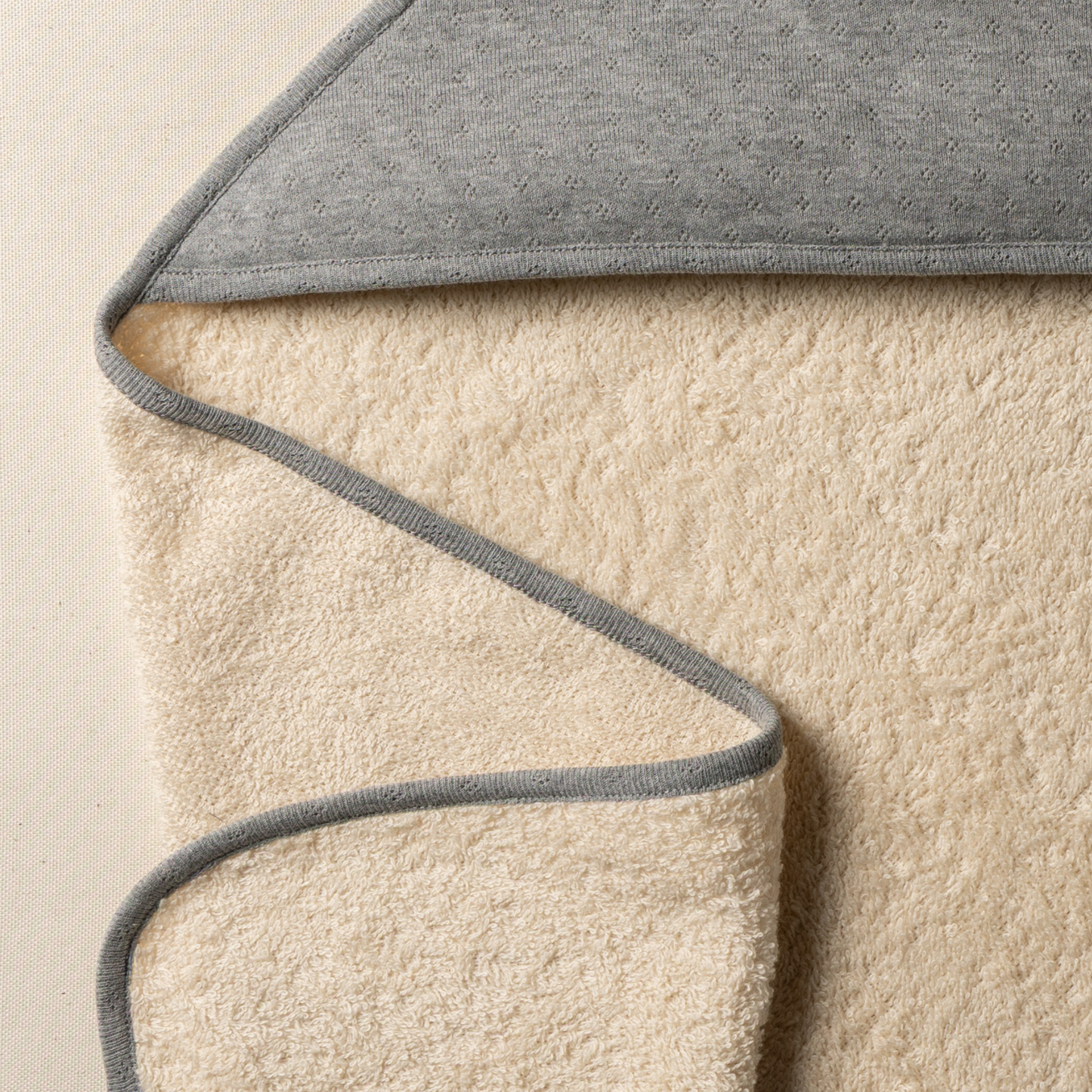 Asciugamano super morbido per neonato in cotone organico