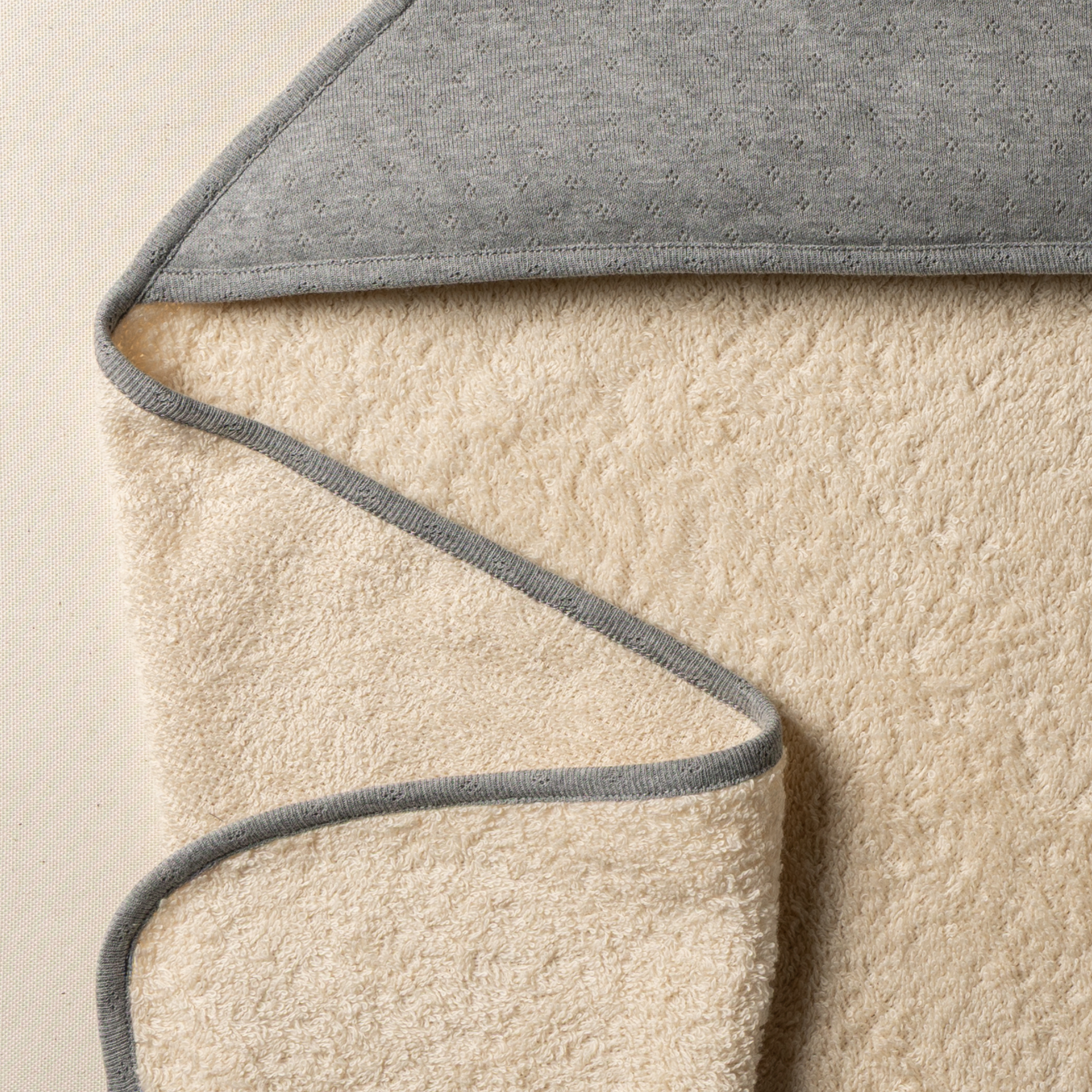 Asciugamano super morbido per neonato in cotone organico