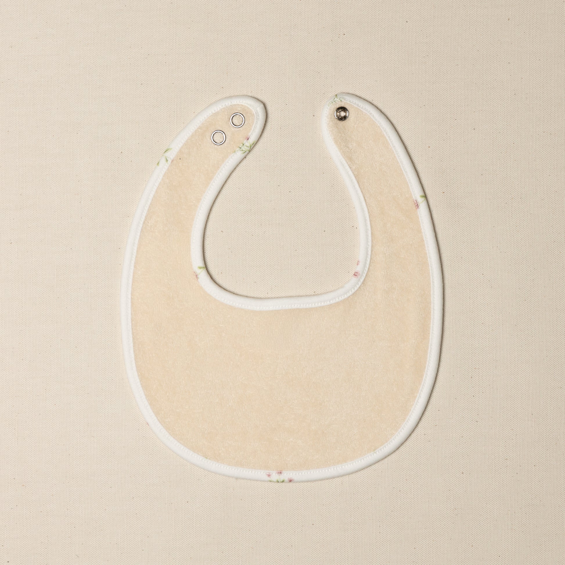 Bavaglino double face in cotone organico