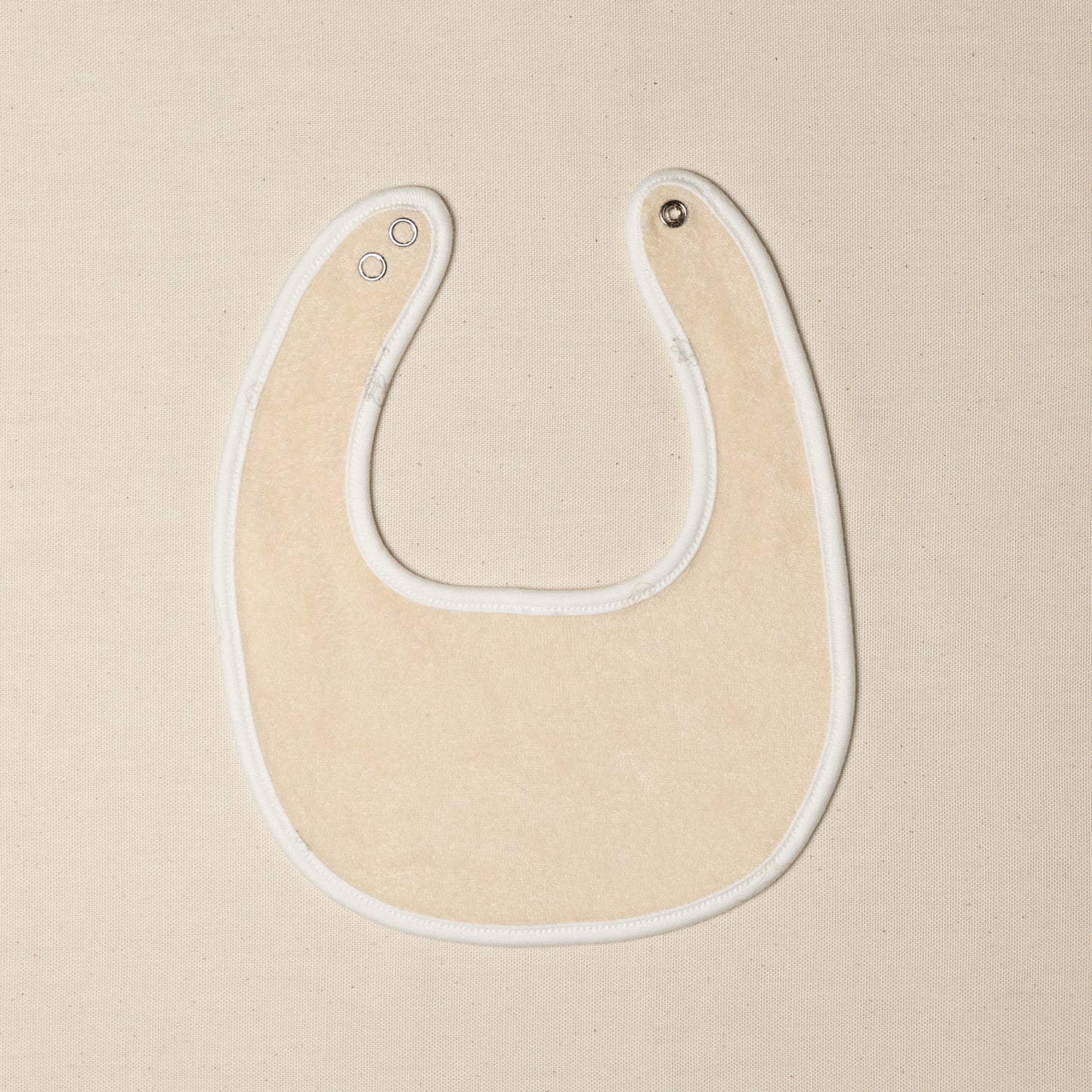 Bavaglino neonato in spugna di cotone organico 