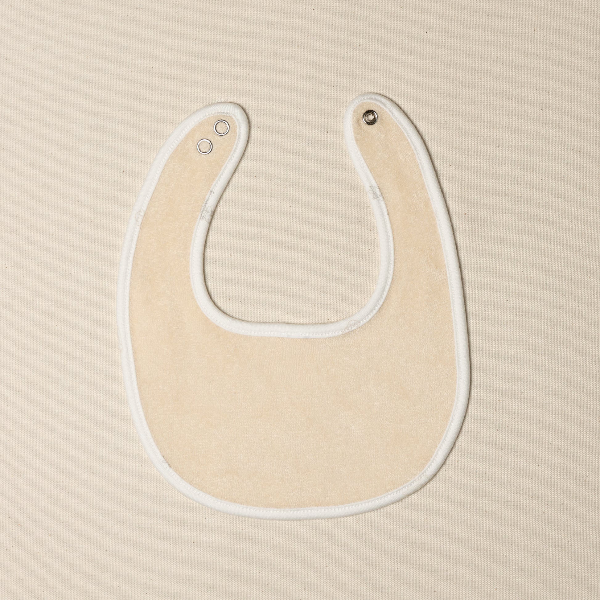 Bavaglino neonato in spugna di cotone organico 