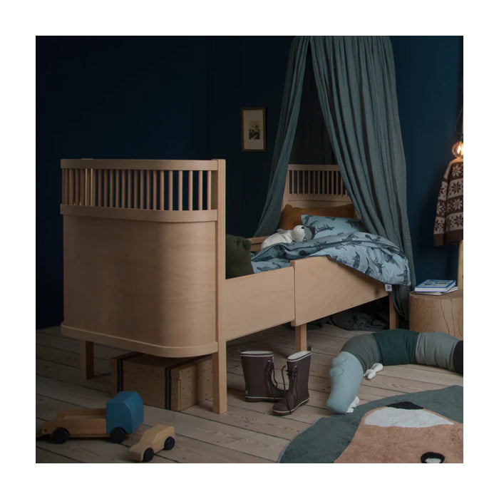 LETTO EVOLUTIVO baby & junior SEBRA legno naturale - IL CASSETTO DEL BEBÈ 