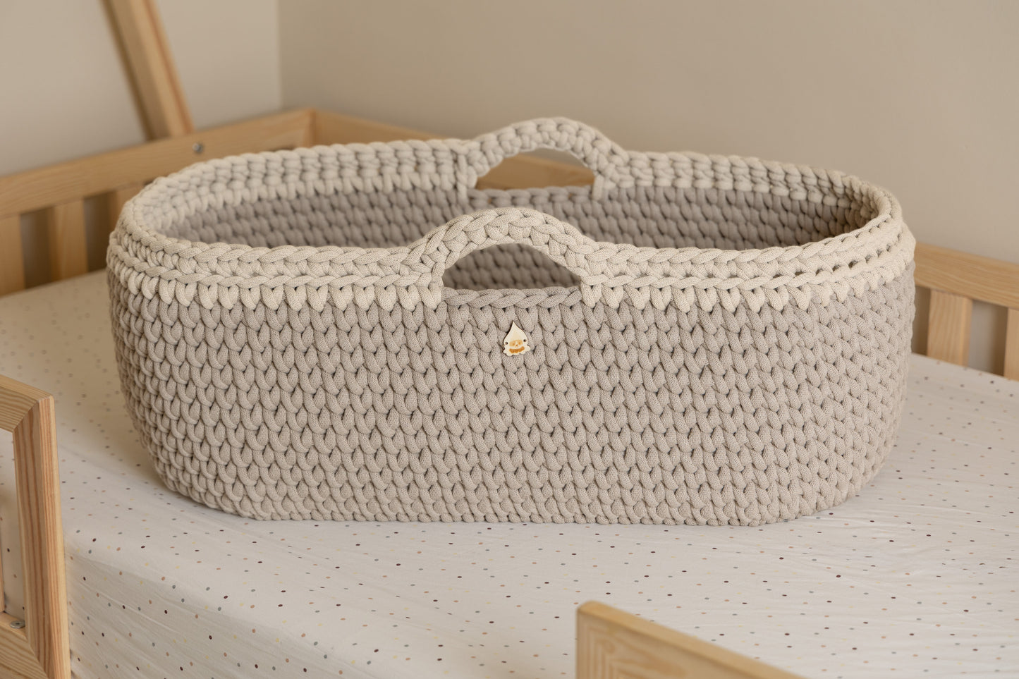 Culla bebè con materasso anti-soffoco certificato Oeko- Tex 