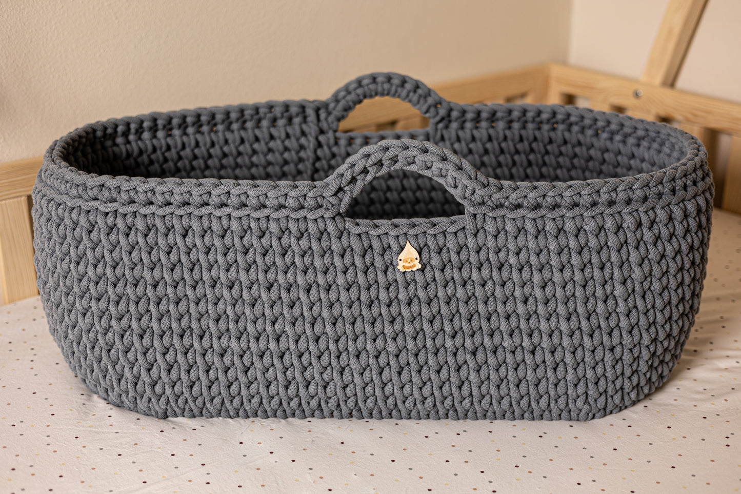 Culla Neonato 2-in-1 con Supporto Evolutivo in Legno-Trasformabile in Palestrina