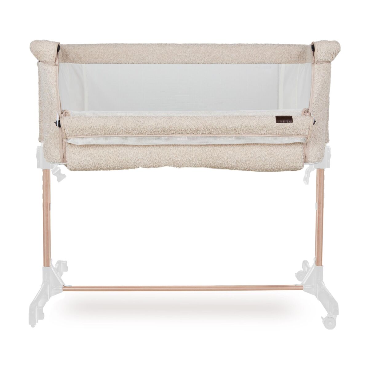 co-sleeper Side by Side – apertura e chiusura del lato zip