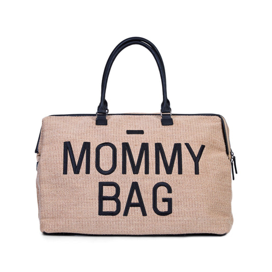 MOMMY BAG ® NURSERY BAG-RAFFIA LOOK