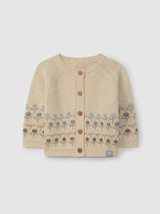 Cardigan Bimba-Jacquard