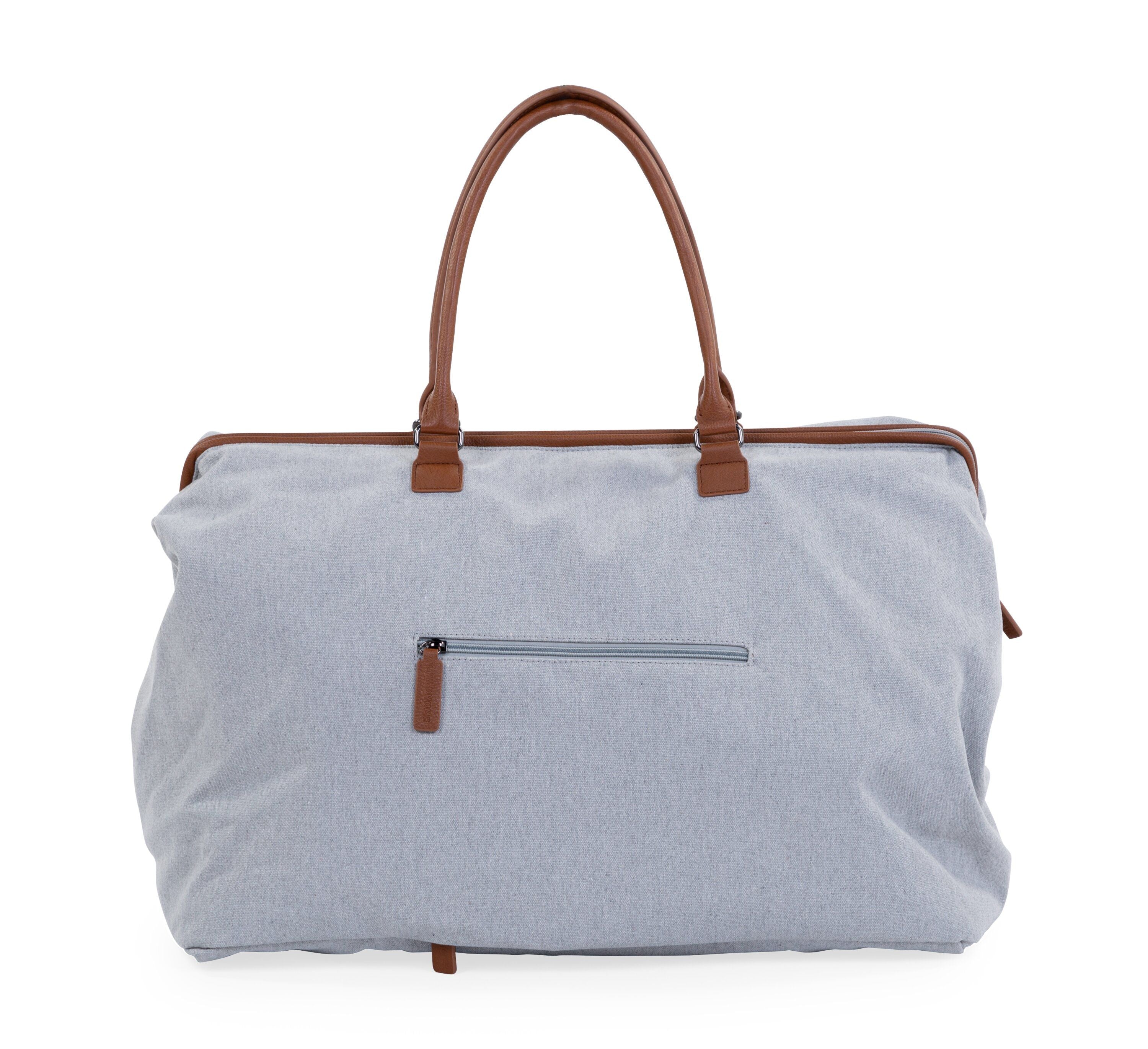 MOMMY BAG ® NURSERY BAG - CANVAS GREY - IL CASSETTO DEL BEBÈ 