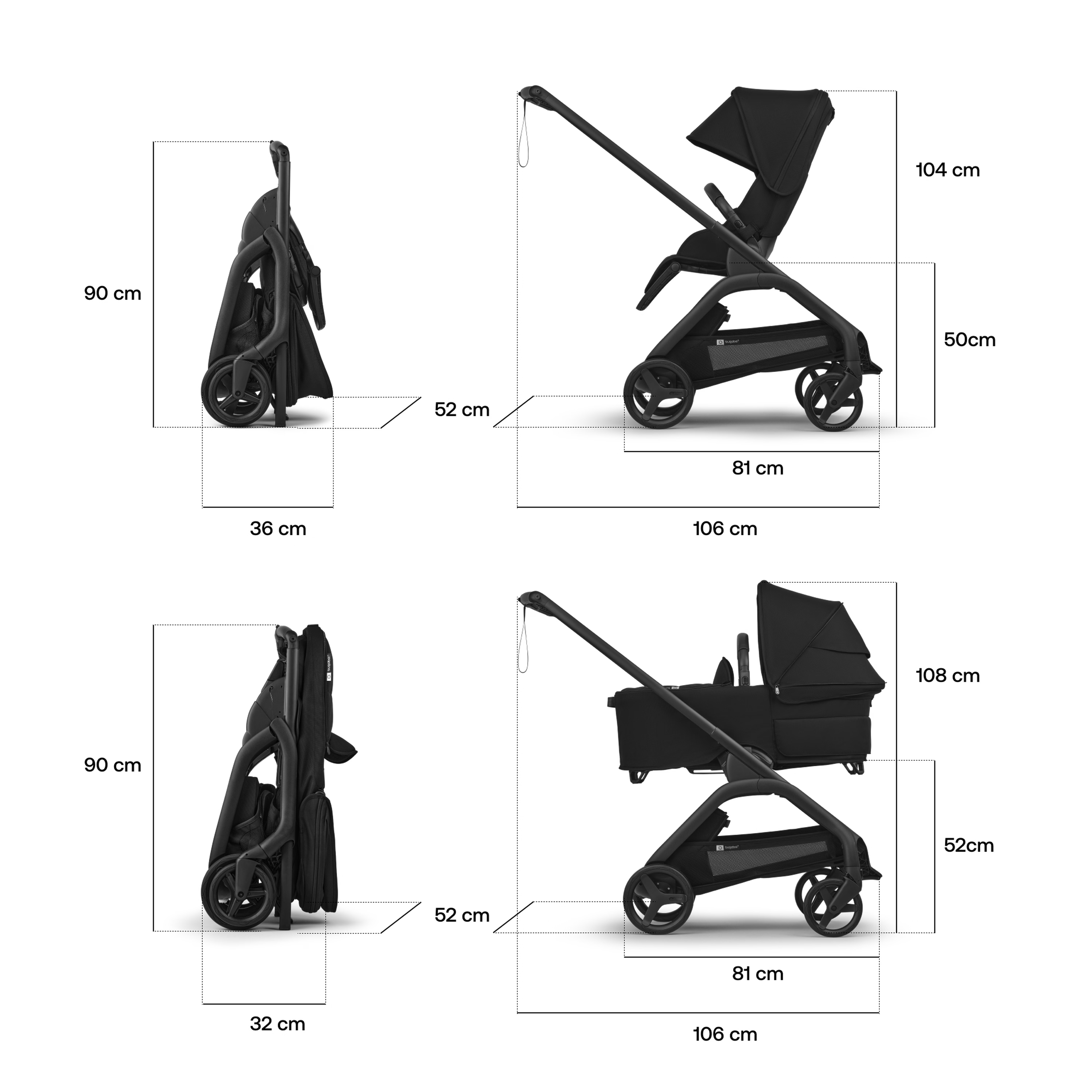 DUO-BUGABOO DRAGONFLY PLUS